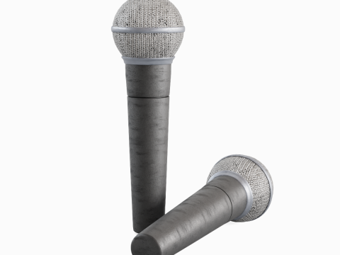 Microphone 01 3D-Modell