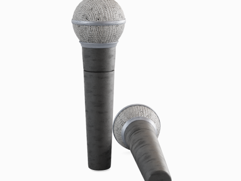 Microphone 01 3D-Modell