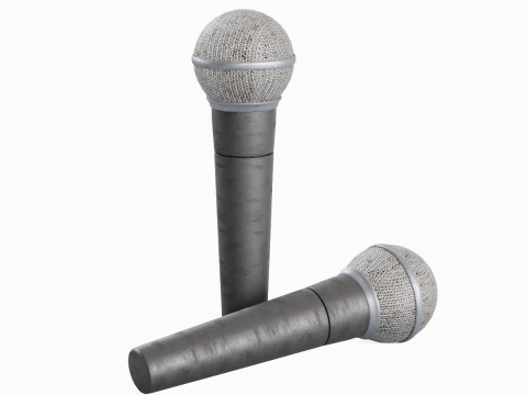 Microphone 01 3D-Modell