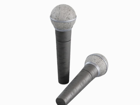 Microphone 01 3D-Modell