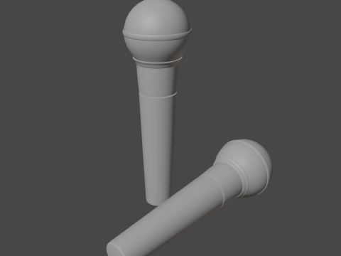 Microphone 01 3D-Modell