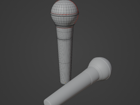 Microphone 01 3D-Modell