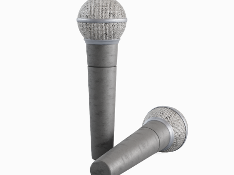 Microphone 02 Modelo 3D