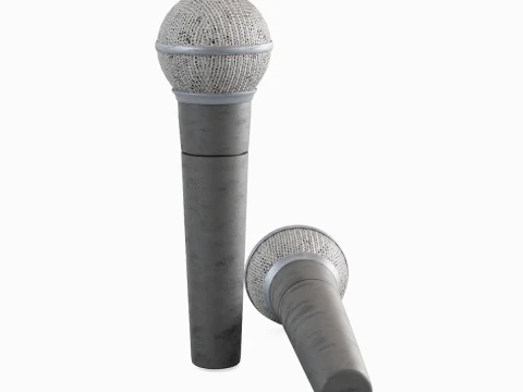 Microphone 02 3D Model