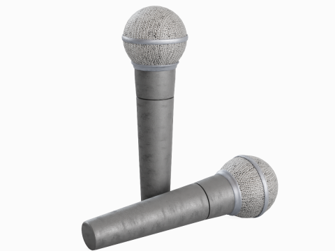 Microphone 02 Modelo 3D