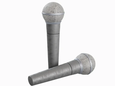 Microphone 02 3D Model