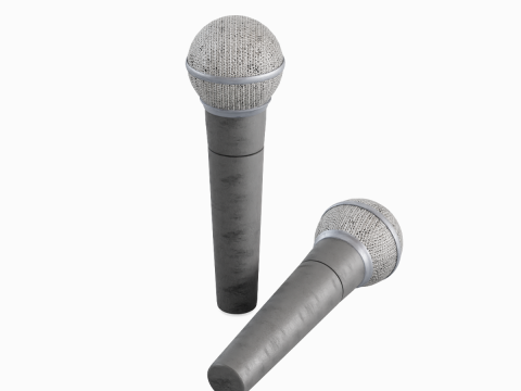 Microphone 02 Modelo 3D