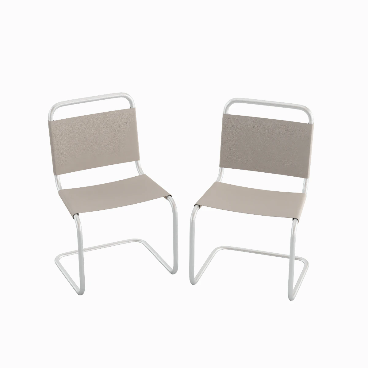 Simple Chair B 01 3D Model .c4d .max .obj .3ds .fbx .stl .blend 
