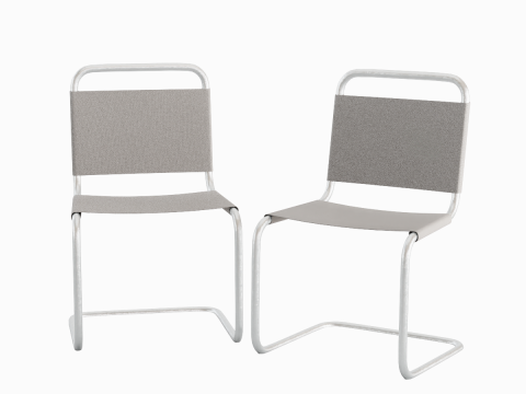 Simple Chair B 03 Model 3D