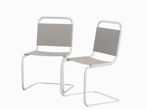 Simple Chair B 03 Model 3D