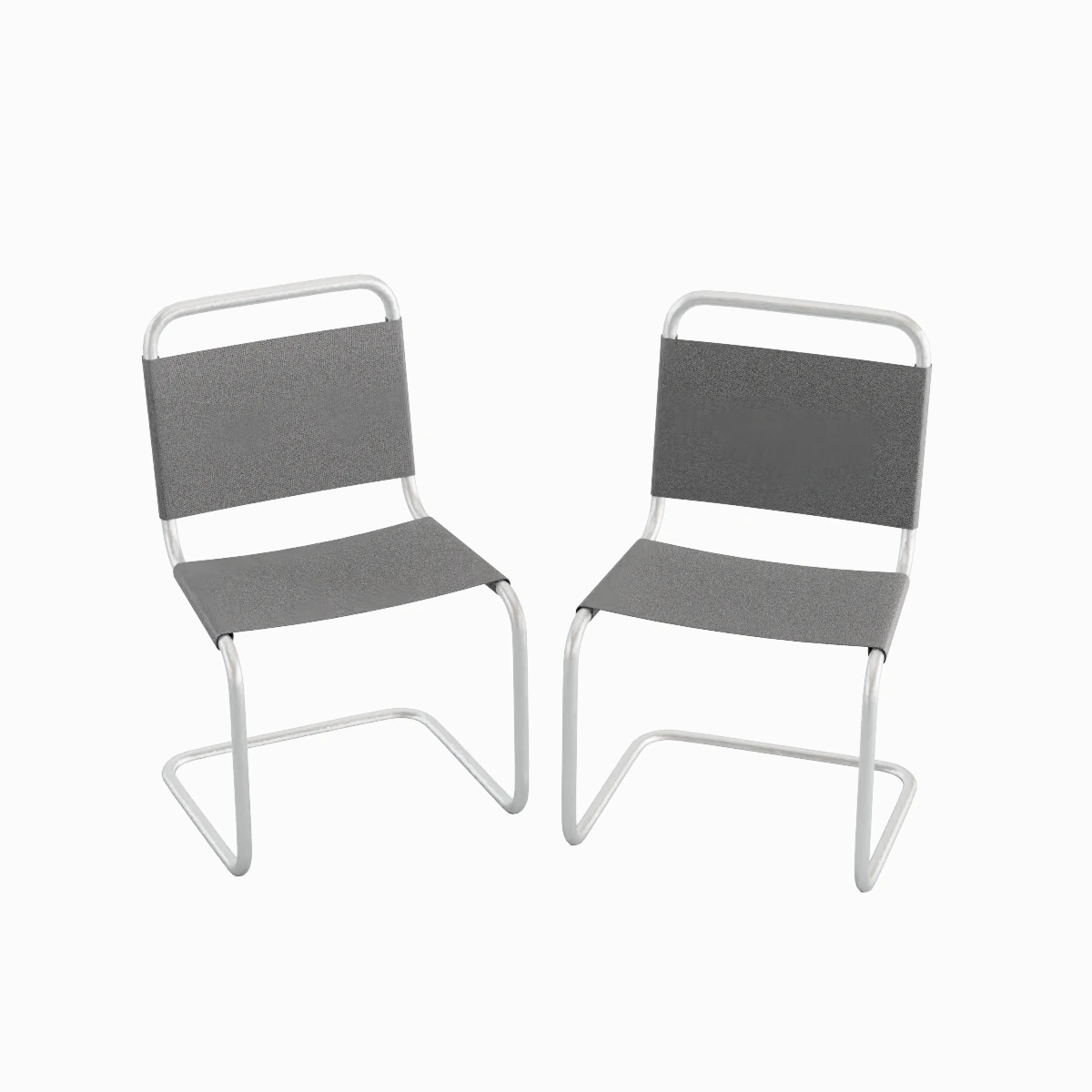 Simple Chair B 04 3D Model .c4d .max .obj .3ds .fbx .stl .blend 