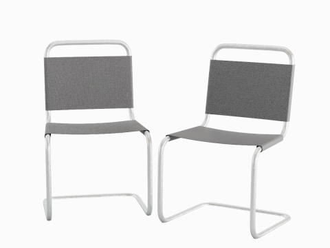 Simple Chair B 04 3D Model