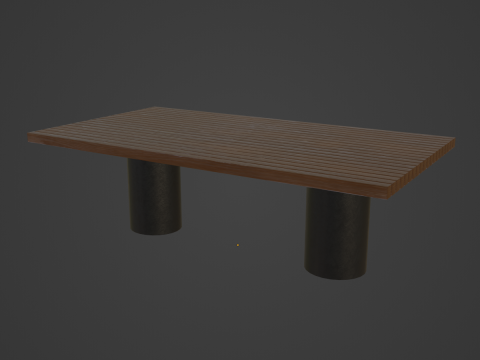 Dining Table 03 3D Модель