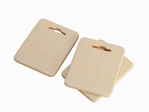 Cutting Board B 01 3D Model