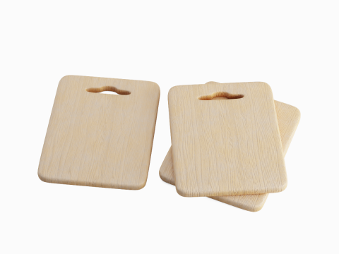 Cutting Board B 01 Modelo 3D