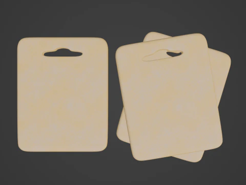 Kesme Tahtası B 01 3D Model