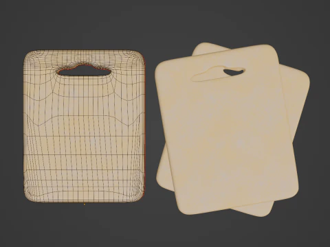 Kesme Tahtası B 01 3D Model