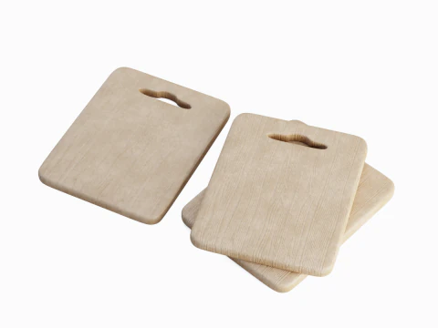 Cutting Board B 02 3D Model