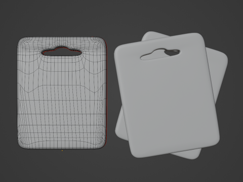 Cutting Board B 02 3Dモデル