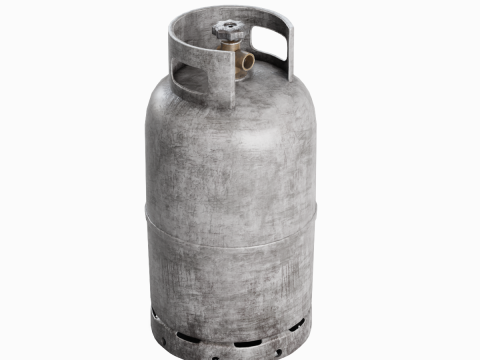 Dirty Gas Cylinder 04 3D मॉडल