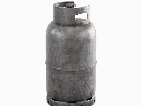 Dirty Gas Cylinder 04 3D Модель
