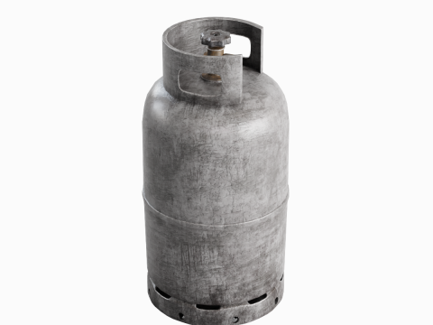 Dirty Gas Cylinder 04 3D Модель