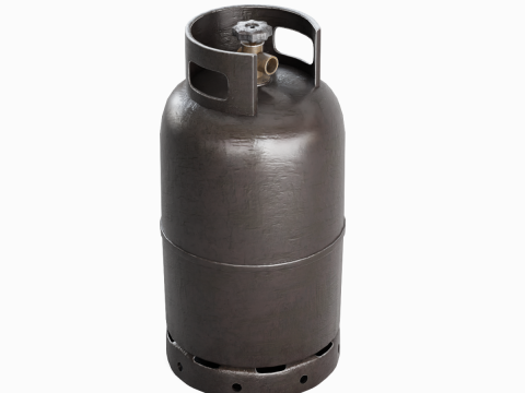 Dirty Gas Cylinder 05 3D मॉडल