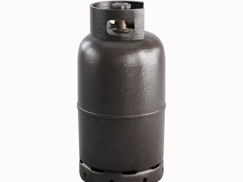 Dirty Gas Cylinder 05 3D Модель