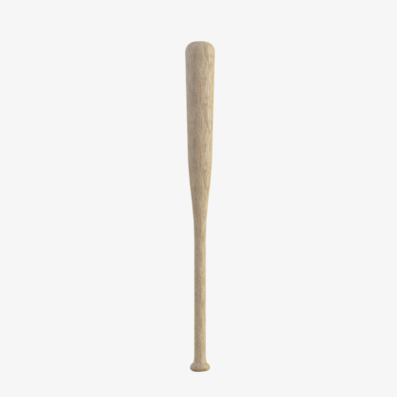 Baseball Bat 02 3D 모델 .c4d .max .obj .3ds .fbx .stl .blend