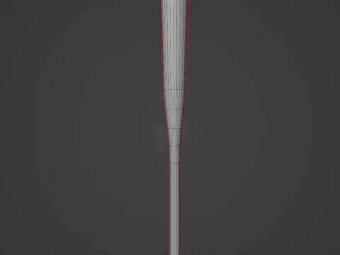 Baseball Bat 03 3D Model