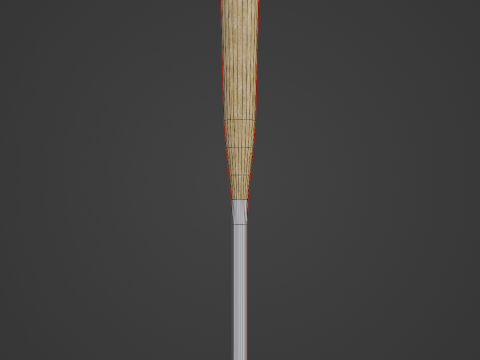 Baseball Bat 04 3D Model