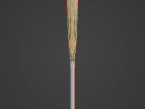 Baseball Bat 04 3D Model