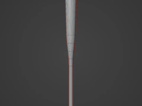 Baseball Bat 04 3D Model