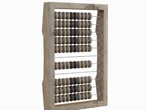 Abacus Vintage 01 Modelo 3D