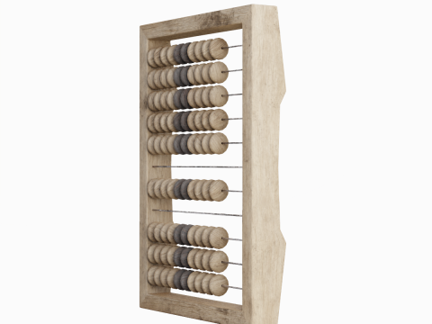 Abacus Vintage 01 Modelo 3D