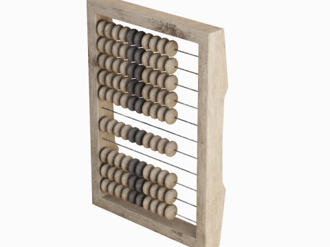 Abacus Vintage 01 Modelo 3D