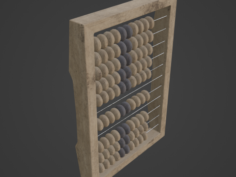 Abacus Vintage 01 Modelo 3D