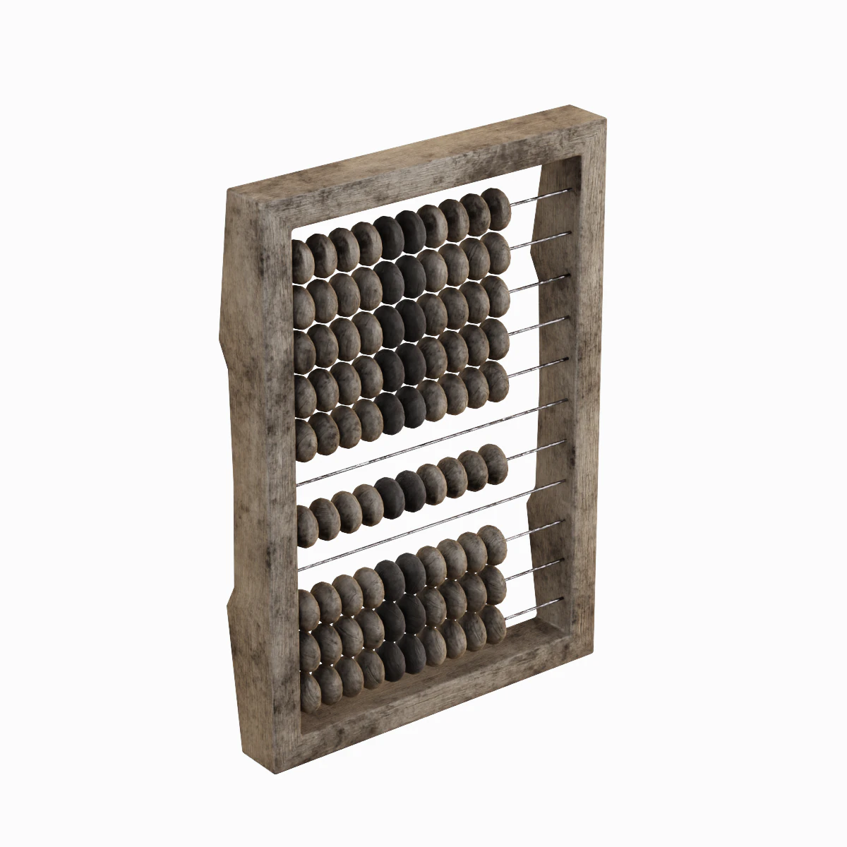 Abacus Vintage 02 3D Model .c4d .max .obj .3ds .fbx .stl .blend 