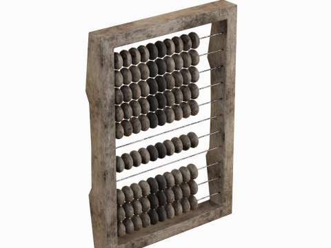 Abacus Vintage 02 Modelo 3D