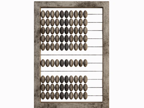 Abacus Vintage 02 3D Model