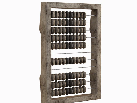 Abacus Vintage 02 3D Model