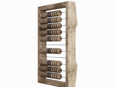 Abacus Vintage 02 Modelo 3D
