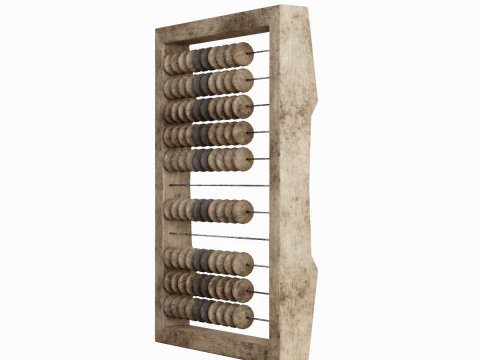 Abacus Vintage 02 3D Model