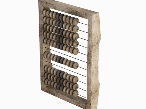 Abacus Vintage 02 Modelo 3D