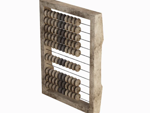 Abacus Vintage 02 3D Model