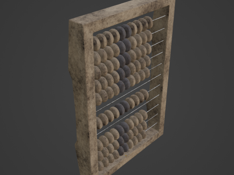 Abacus Vintage 02 Modelo 3D