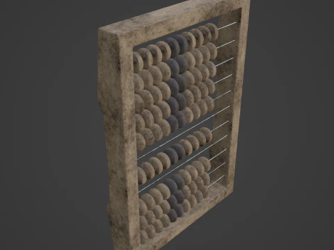 Abacus Vintage 02 3D Model