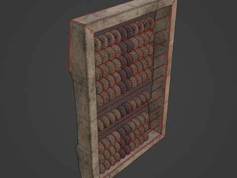 Abacus Vintage 02 Modelo 3D