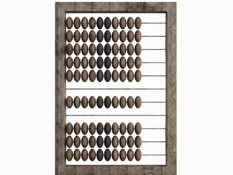 Abacus Vintage 03 3D Model