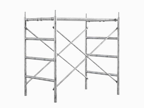 Metal Scaffolding Construction 01 3Dモデル
